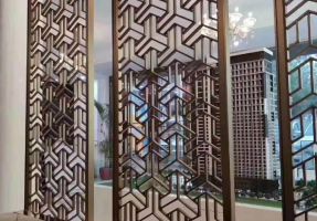 不銹鋼屏風實例