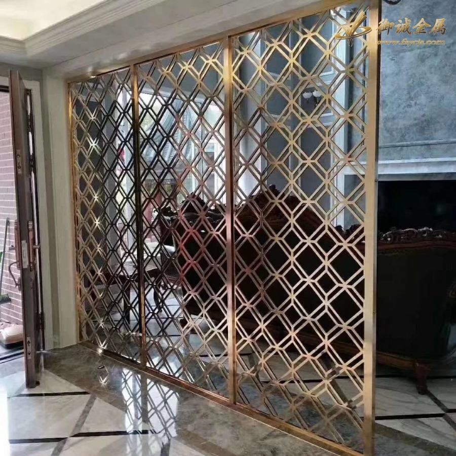 不銹鋼屏風實例